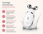 Masajeador Facial EMS con Microcorriente de Doble Cabezal