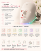 Mascarilla LED Facial Rejuvenecimiento Profesional de la Piel