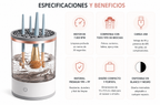 Limpiador Eléctrico de Brochas de Maquillaje