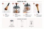 Limpiador Eléctrico de Brochas de Maquillaje