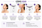 Masajeador LED con Vibración para Cuello y Papada